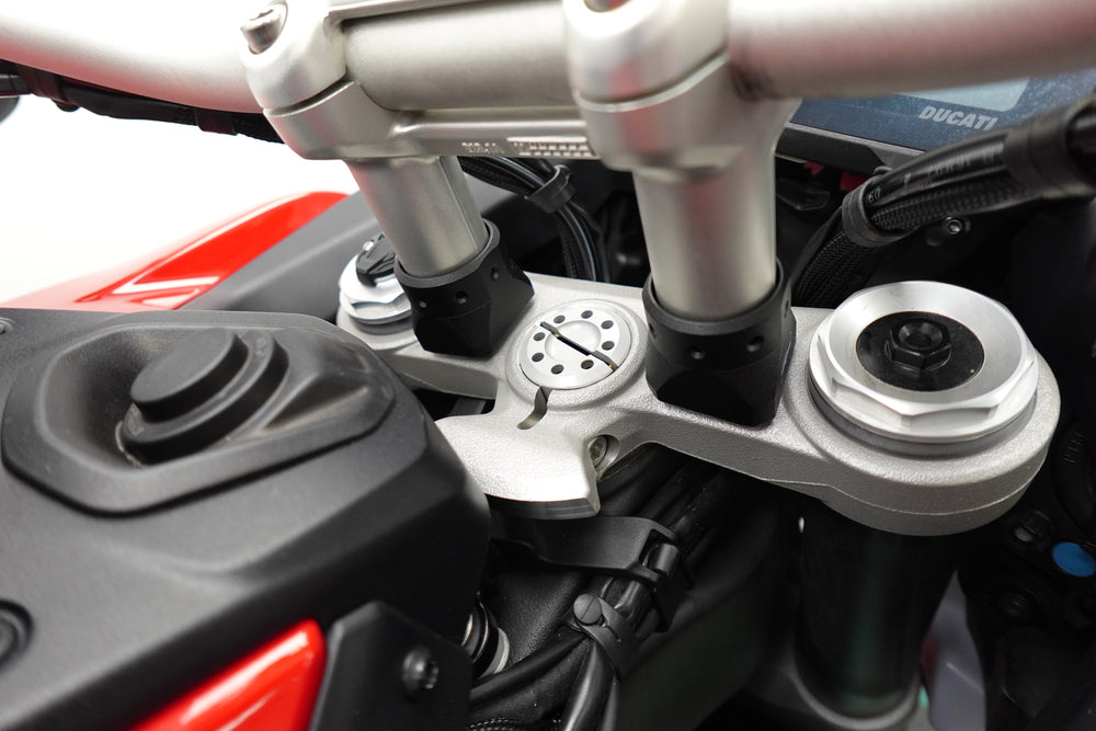 Evotech Handlebar Riser - Ducati Multistrada V4 Pikes Peak (2022+)
