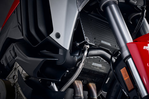 Evotech Ducati Multistrada V4 S Radiator Oil Cylinder Head Guard Set (2021+)
