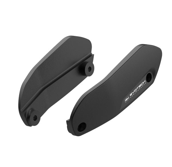 Precision designed and CNC-machined from aluminium with a matt, black powder-coating, Evotech Lower Wing Removal Kit replaces the OE Ducati winglets. The bespoke motorcycle parts are quickly fitted to existing mounting points.
