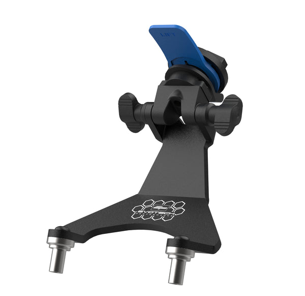 Evotech Chigee Sat Nav Mount has a model specific design to accurately fit to the ignition switch cover panel. The EP motorcycle part has an integrated Chigee interface for the rider to add their own unit. Evotech’s sat nav bracket is CNC-machined from aluminium, with a matt black powder-coating and Evotech Performance logos.