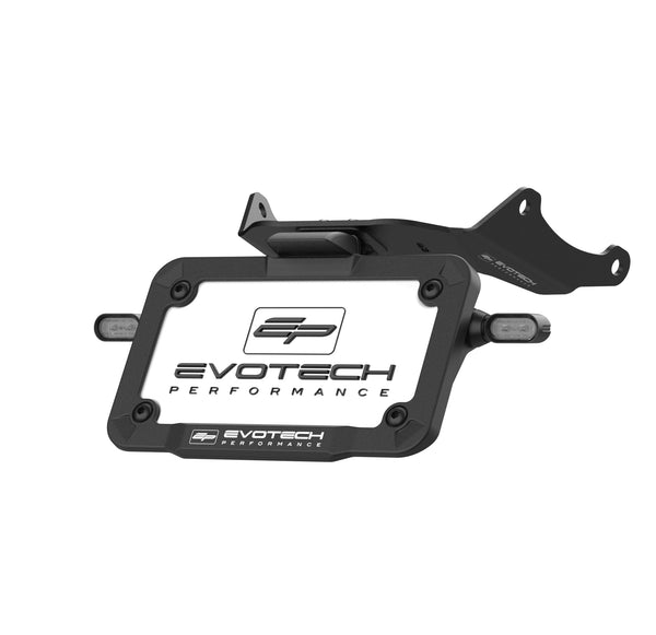 Featuring a model-specific design, the Evotech Dynamic Tail Tidy also includes Evotech V1 micro LED indicators. The UK-designed and manufactured Evotech motorcycle part comes with all required fittings in the kit.