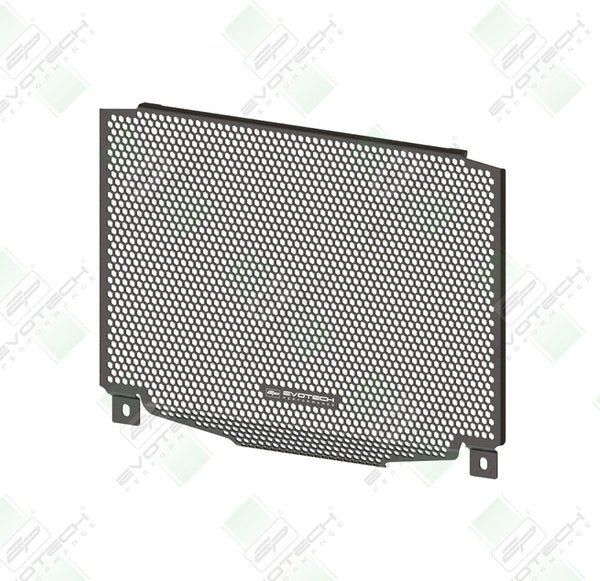 The Evotech Radiator Guard is produced from robust yet lightweight aluminium and finished with a durable black powder-coating. The EP motorcycle part has a model-specific fitting design.
