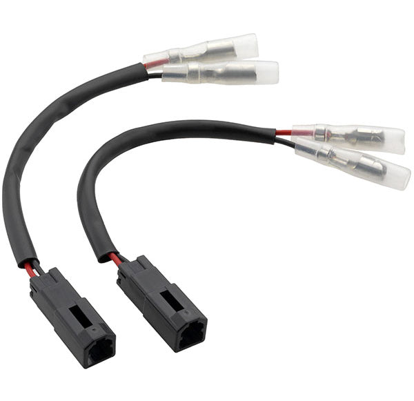 The Evotech Indicator Loom Connector Kit is a model-specific set of wires to replace the indicator looms. Motorcycle accessories supplied by Evotech Performance.
