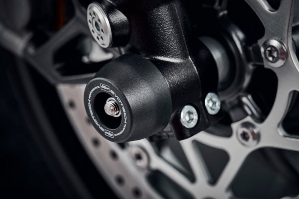 EP Front Spindle Crash Protection | Street Triple 765 R – Evotech
