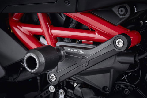 Evotech Ducati XDiavel S Frame Crash Protection (2016+) (Black)