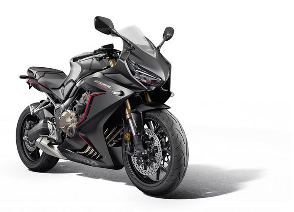 Evotech Frame Sliders For Honda CBR650R 2019-2023 – Crash Protection, CNC Aluminum, Direct Bolt-On