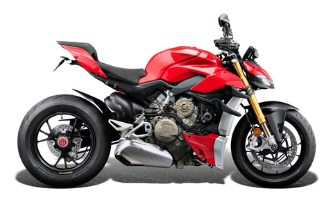 Evotech Rear Spindle Bobbins - Ducati Streetfighter V4 (2020+)