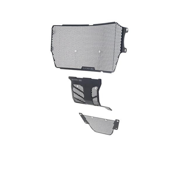 Evotech Ducati Monster 1200 Radiator Oil Cooler and Engine Guard set 2013 - 2016