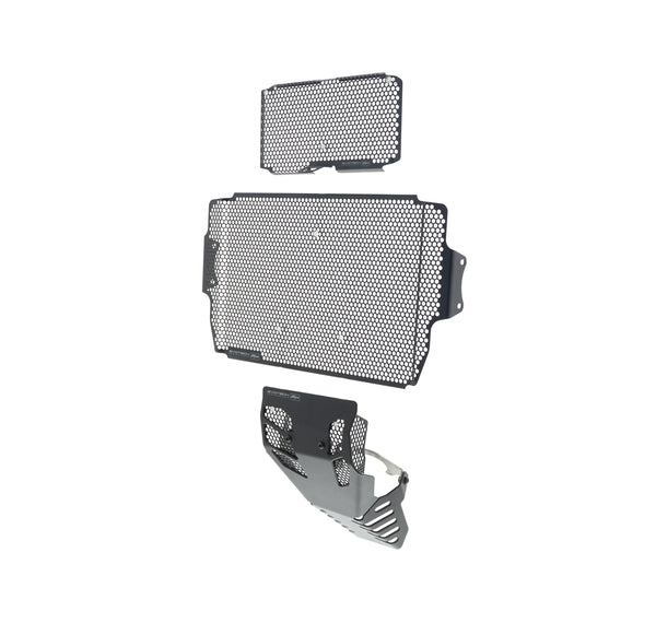 Evotech Ducati Multistrada 1260 Pikes Peak Radiator + Oil Guard + Engine Guard Set (2018-2020)