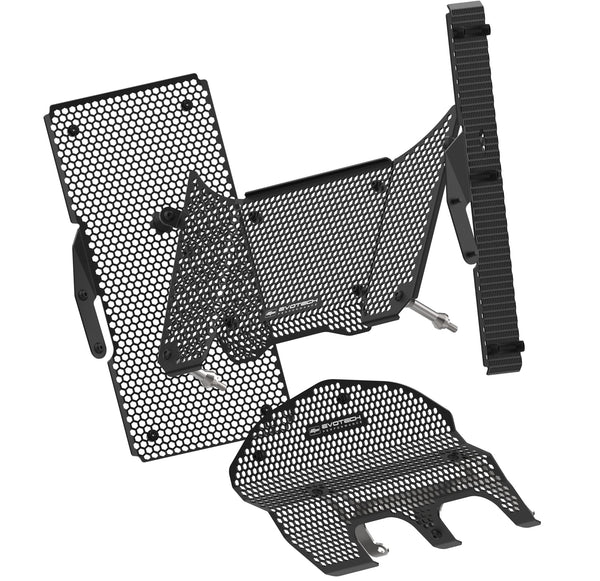Evotech Ducati Multistrada V4 S Radiator Oil Cylinder Head Guard Set (2021 - 2024)