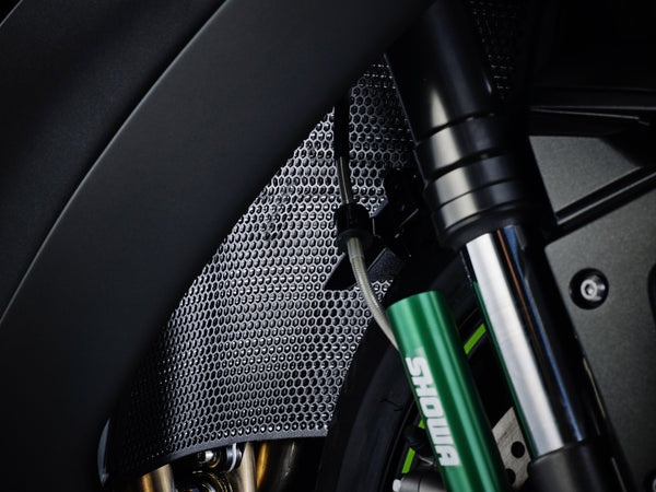 Evotech Kawasaki ZX-10R Radiator Guard 2008 - 2010 – Evotech