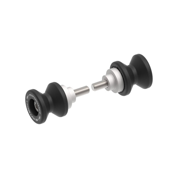 Black Motorcycle Paddock Stand Spool Bobbins – Fit BMW S1000RR 2009-2025