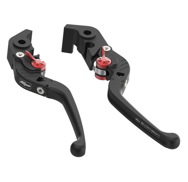 Evotech Evo Folding Clutch and Brake Lever Set - Ducati Monster 1100 (2009 - 2015)