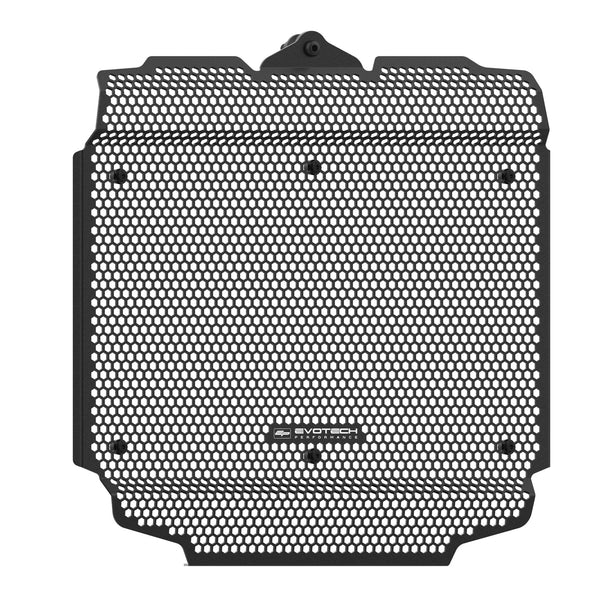 DBK Moto Guzzi V100 ラジエターガード ブラック Evotech Radiator Guard - Moto Guzzi V100 Mandello S (2023+)
