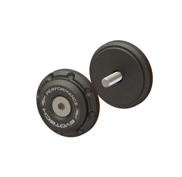 EP Bar End Weights for OE handlebar end mirrors for the Triumph Street Triple 765 RS have been uniquely designed to fit to the bar end of the motorcycle whilst retaining the original bar end mirrors. CNC-machined from stainless steel and given a matt, black powder-coating, the handlebar weights also include replacement fitting bolts.