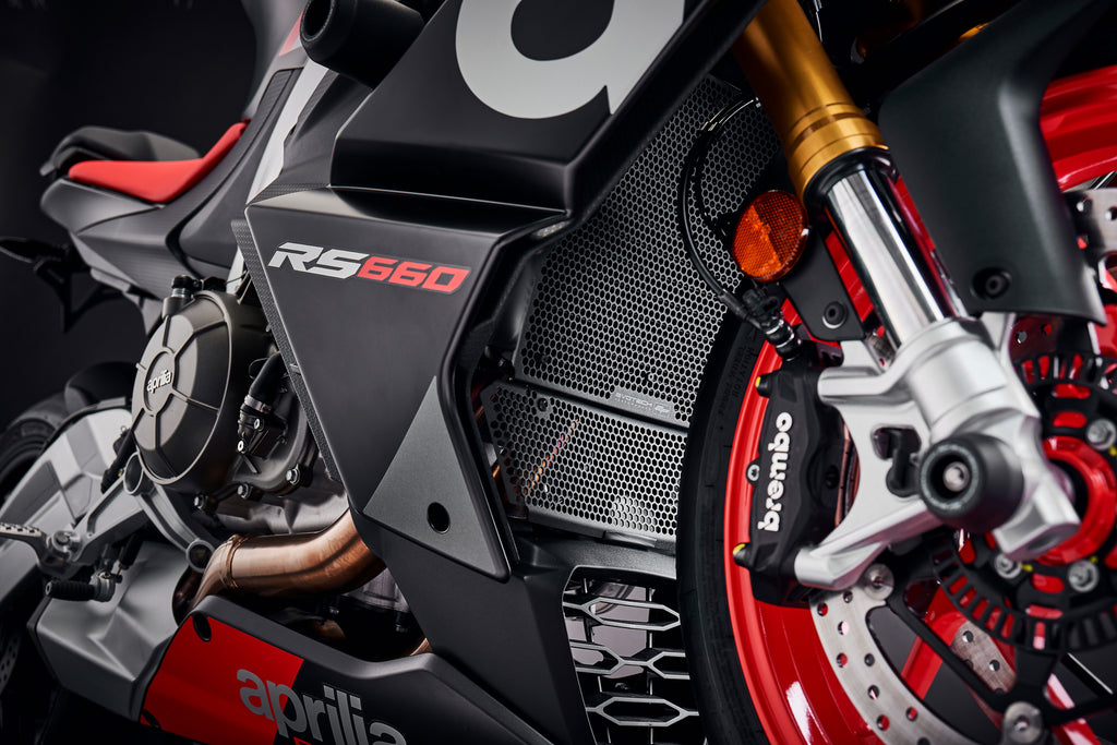 NEW ACCESSORY LINE! EP accessories now available for Aprilia