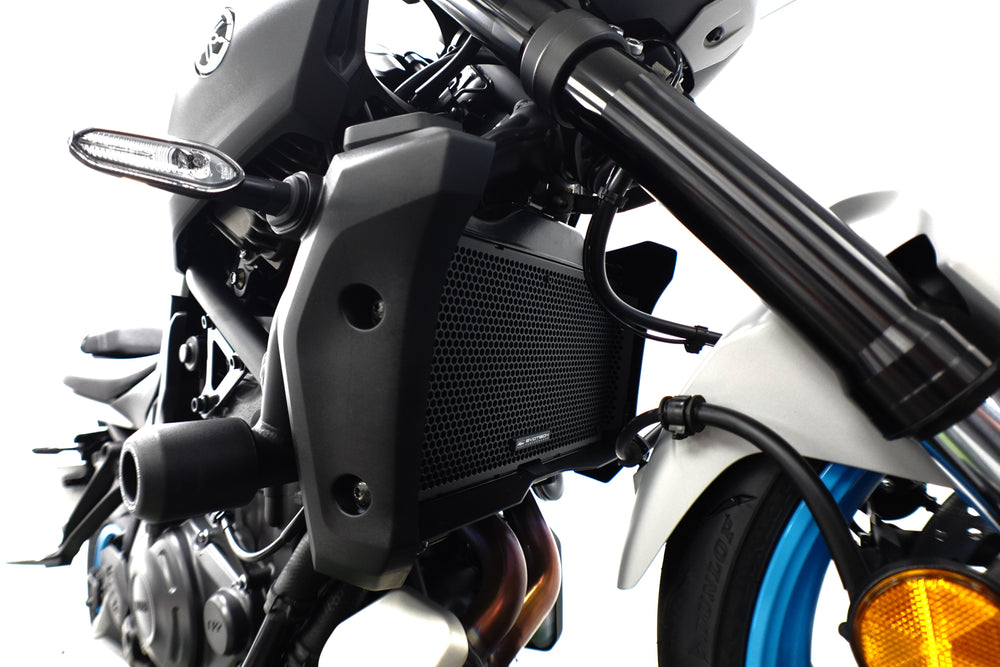 Mt Radiator Card Evotech Radiator Guard | Yamaha MT-07 – Evotech-Performance