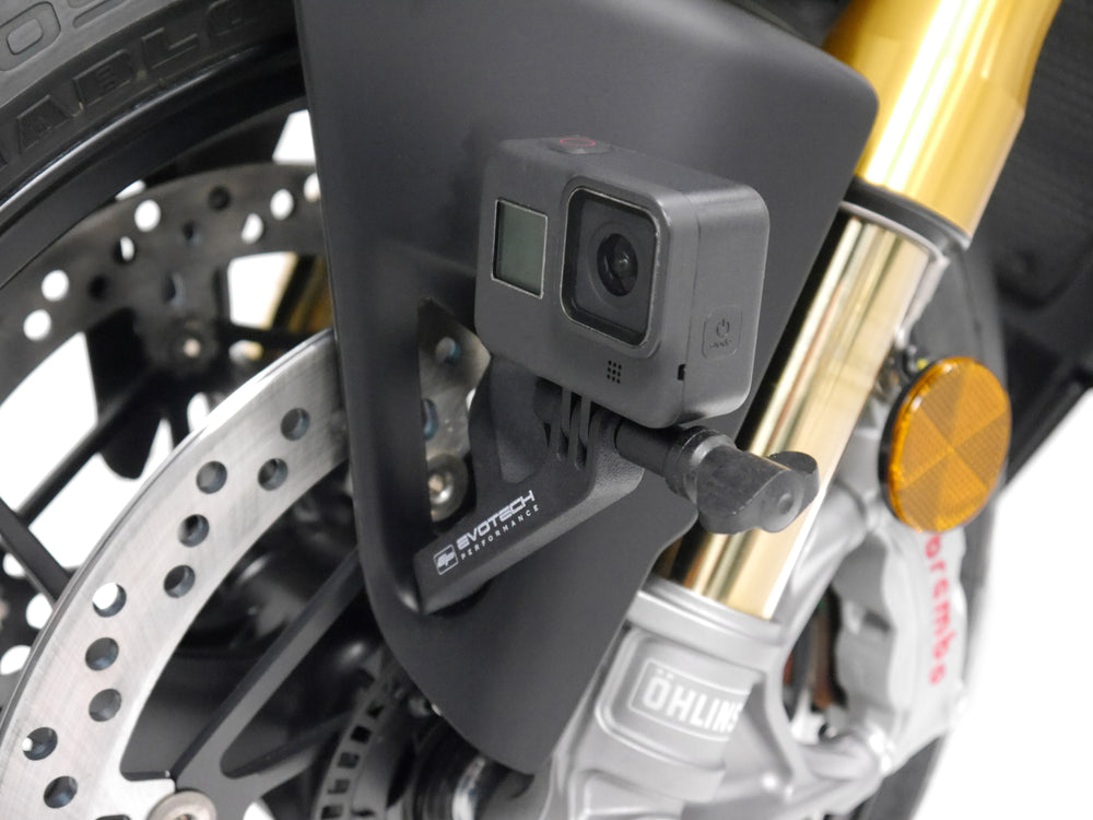 Evotech Action / Safety Camera Front Mudguard Mount - Ducati Panigale 899 (2013 - 2015) (L/H Side)