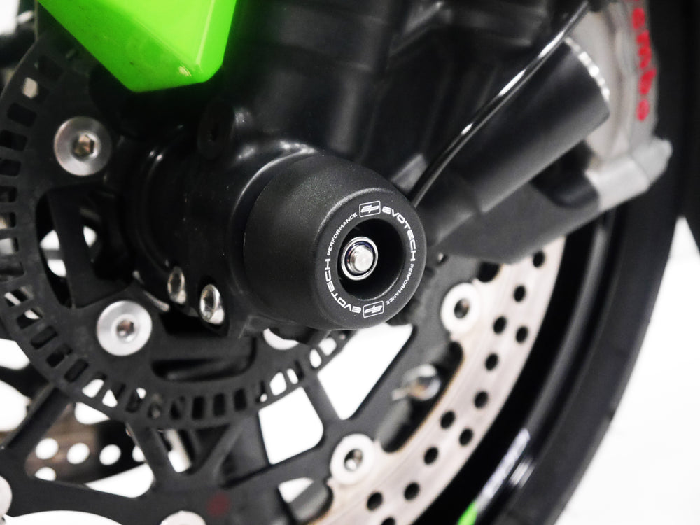 Evotech Front Spindle Bobbins - Kawasaki ZX-10R (2016-2020)