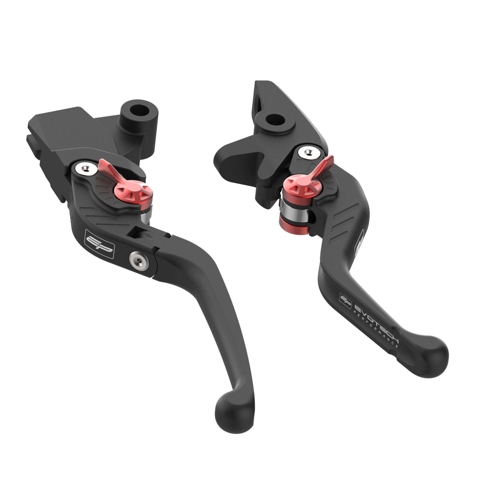 Evotech Evo Folding Clutch and Short Brake Lever Set - Royal Enfield Himalayan 450 (2024+)