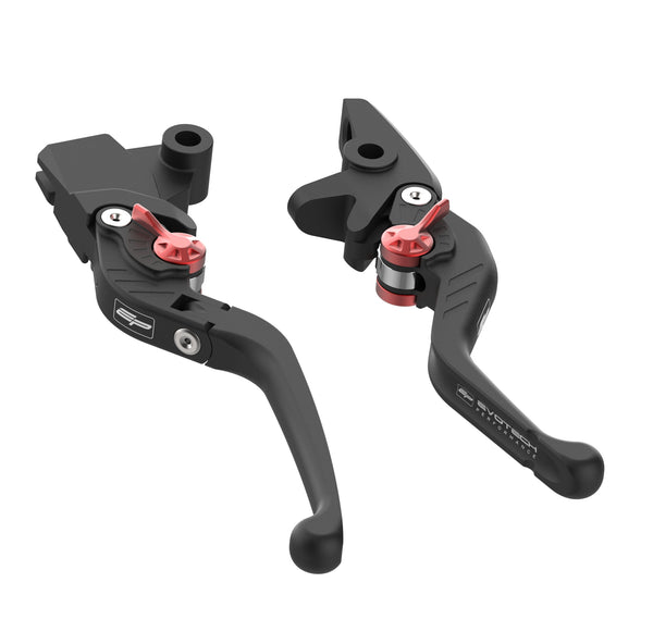 Evotech Evo Folding Clutch and Short Brake Lever Set - Royal Enfield Himalayan 450 (2024+)