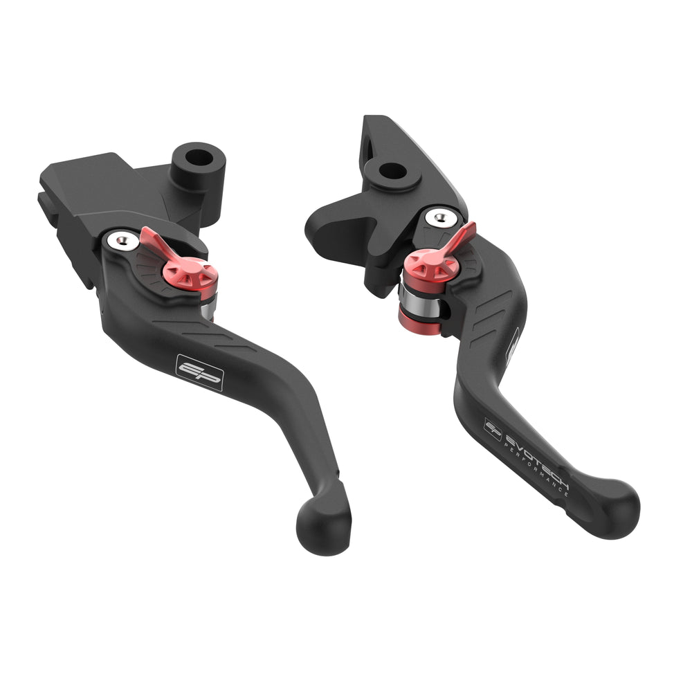 Evotech Evo Short Brake and Clutch Lever Set - Royal Enfield Guerrilla 450 (2024+)