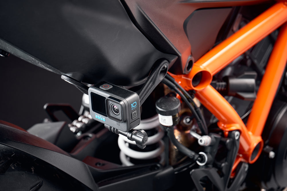 Evotech Footpeg Rear facing Action Camera Mount - KTM 1290 Super Duke R (2020+) (Right-hand Side)