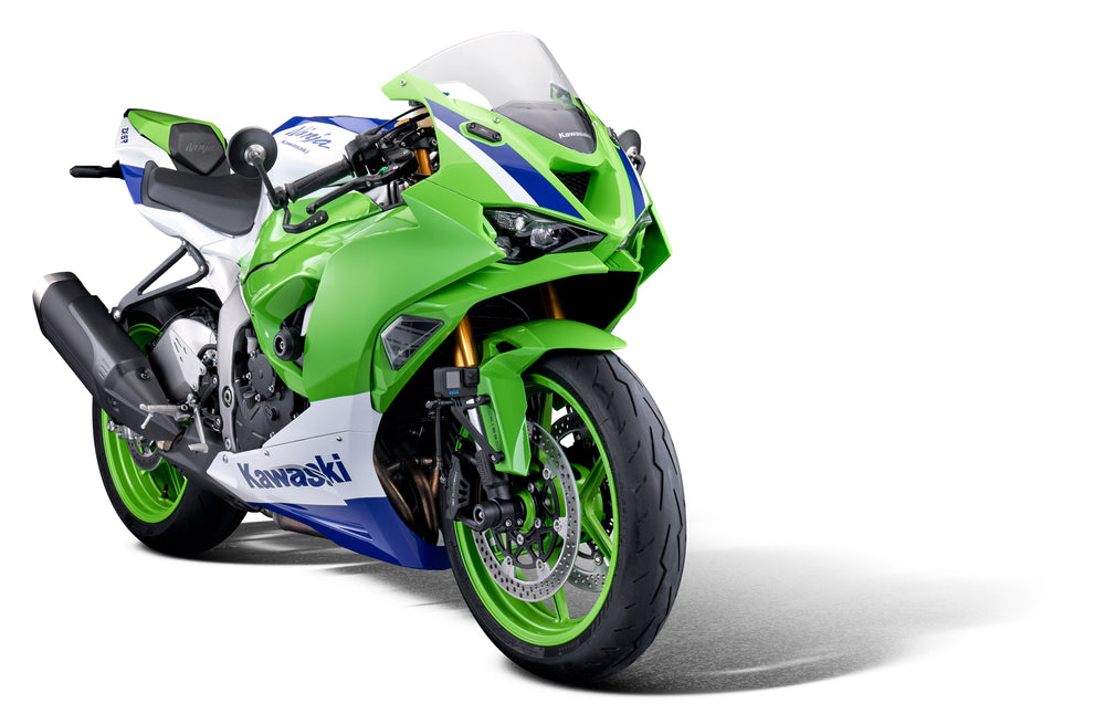 Evotech Kawasaki Ninja ZX-6R 40th Anniversary Edition Radiator Guard (2024+)