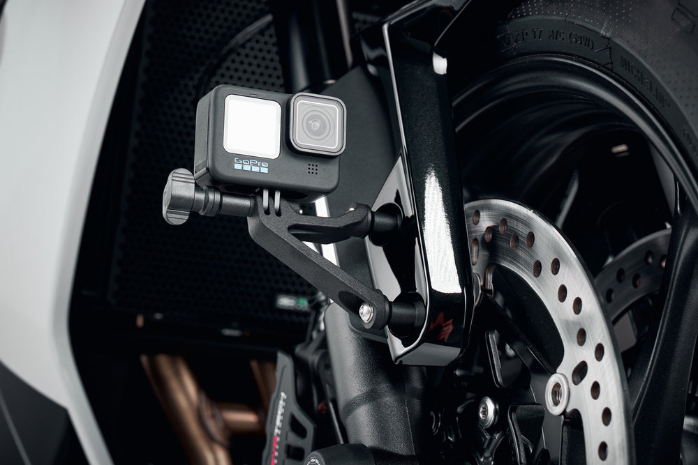 Evotech Action / Safety Camera Front Mudguard Mount - Triumph Daytona 660 (2024+)