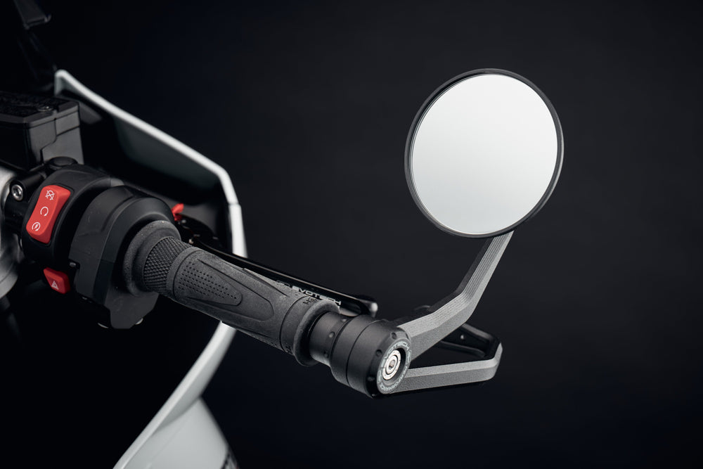 Evotech Bar End Mirrors / Brake Protector (Retro) - Triumph Trident 660 (2021 - 2024)