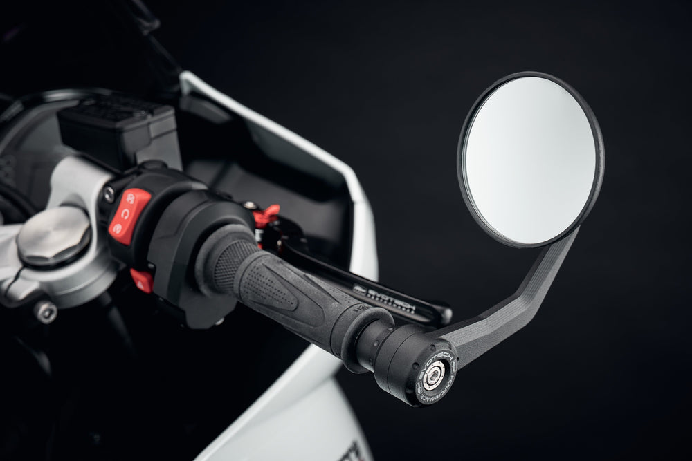 Evotech Bar End Mirrors (Retro) - Triumph Trident 660 Triple Tribute Edition (2024+)