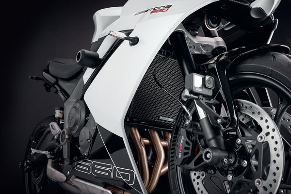 Evotech Radiator Guard - Triumph Daytona 660 (2024+) – Evotech-Performance