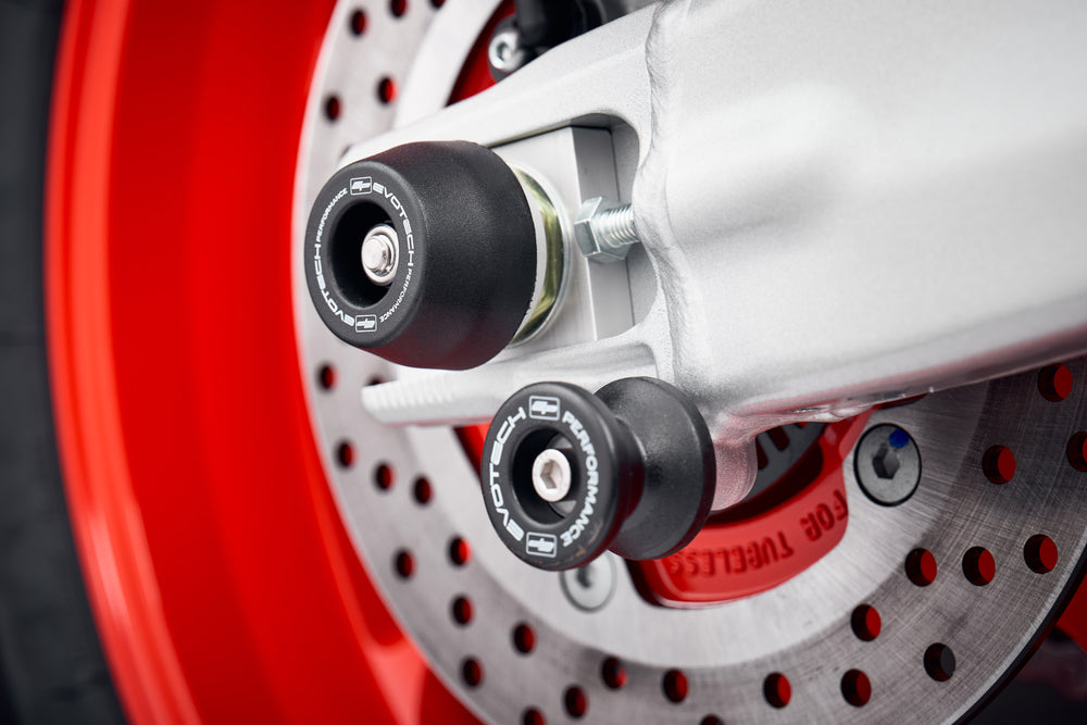 Evotech Rear Spindle Bobbins Crash Protection | Yamaha Tracer 9 ...