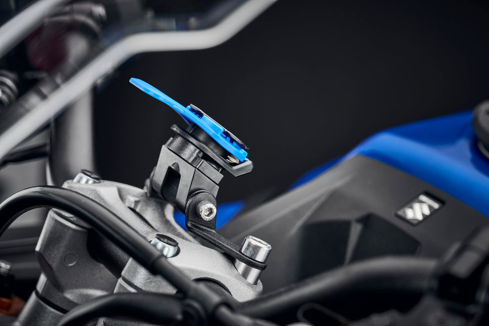 Evotech Quad Lock Compatible Handlebar Clamp Mount - Suzuki GSX-S1000GX + (Plus) (2024+)