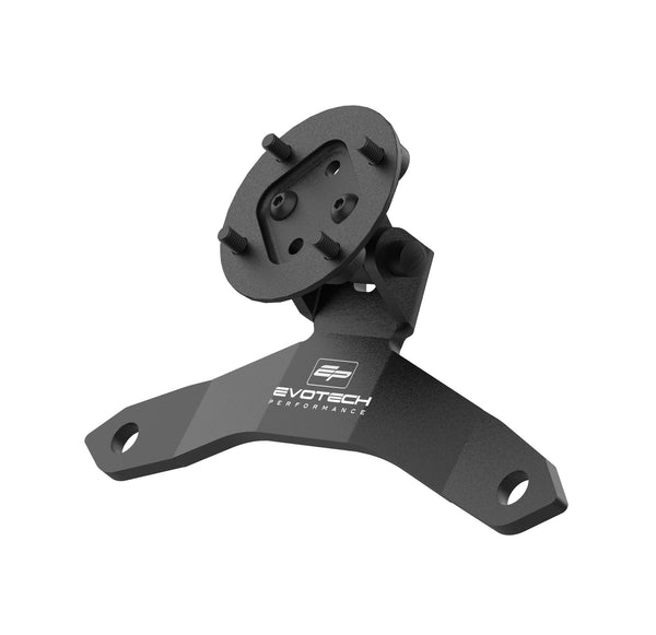 Precision machined from aluminium, with a durable matt, black powder-coating, the Evotech Sat Nav Mount has a TomTom interface attached at two secure points. 