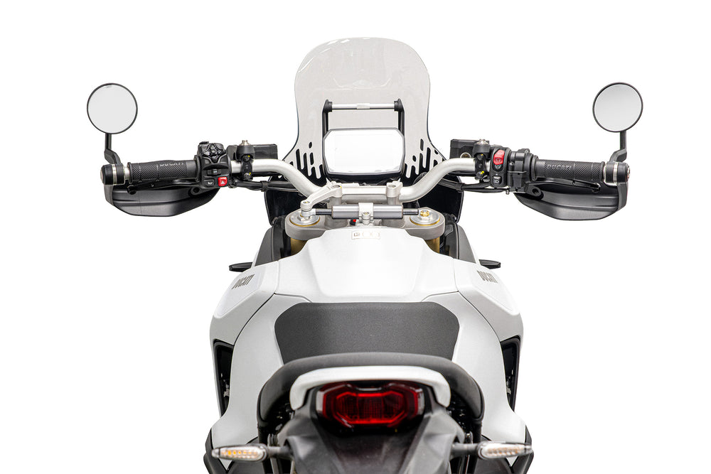 Evotech Handguard Bar End Mirrors (Retro) - Ducati DesertX V2 (2026+)
