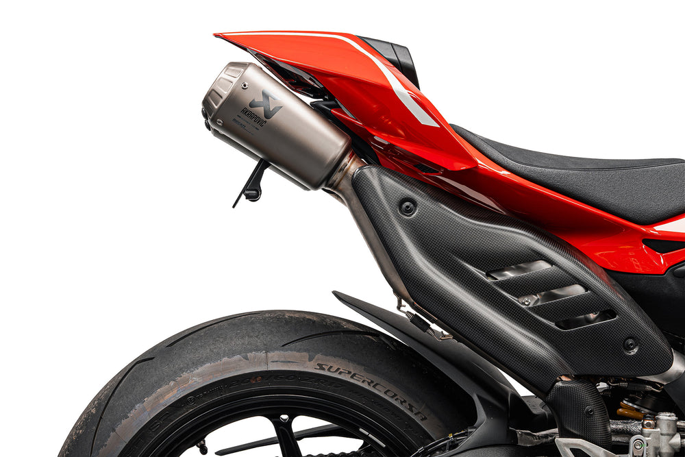 Ducati Panigale V4 S Tail Tidy (2025+) with V1 Indicators For Akrapovic Titanium Full Race Exhaust System
