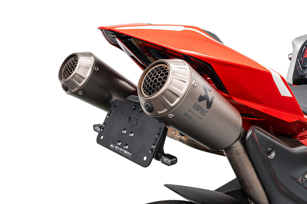 Ducati Panigale V4 S Tail Tidy (2025+) with V1 Indicators For Akrapovic Titanium Full Race Exhaust System