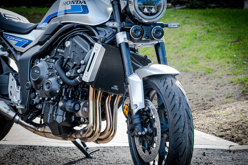 Top Radiator Mounts Evotech Radiator Guard | Honda CB1000F – Evotech-Performance