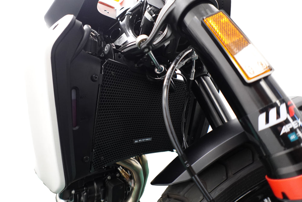 ZIEGER Radiator Cover Grille For Husqvarna Vitpilen 401 – Clean Black Stainless Steel