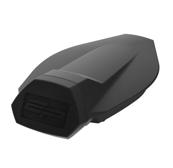 With an aerodynamic and lightweight design, the Evotech Pillion Seat Cover has a custom design to accurately replace the OEM motorcycle pillion seat. With a clear EP logo, the pillion seat cowl has a textured, black finish.