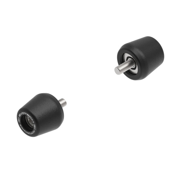 EP Bar End Weights (Road) for the Royal Enfield Guerrilla 450 are a pair or replacement bar end weights crafted from stainless steel with matt, black powder-coating. The robust EP bar ends have a specific installation design to ensure a seamless fit.