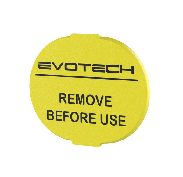 Produced in vibrant yellow, the Evotech Air Filter Maintenance Cap for trials motorcycle is a key workshop maintenance accessory. With a custom design for accurate fit over the air filter, the EP trials motorcycle accessory has a written reminder to 'remove before use'.