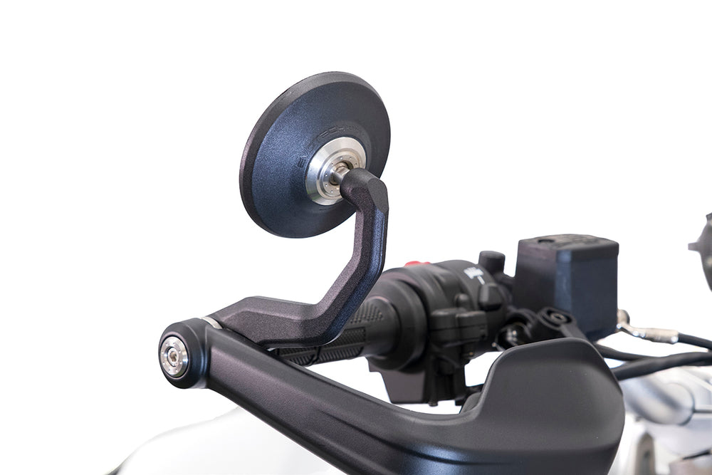 Evotech Handguard Bar End Mirrors (Retro) - Ducati DesertX Rally (2024+)