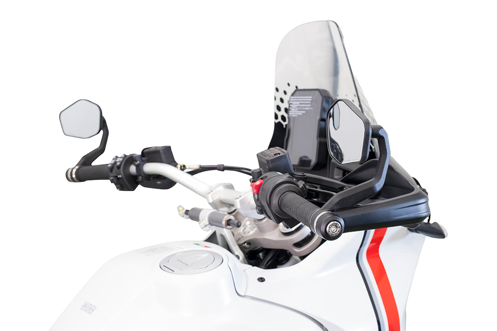 Evotech Handguard Bar End Mirrors (Sport) - Ducati DesertX Rally (2024+)