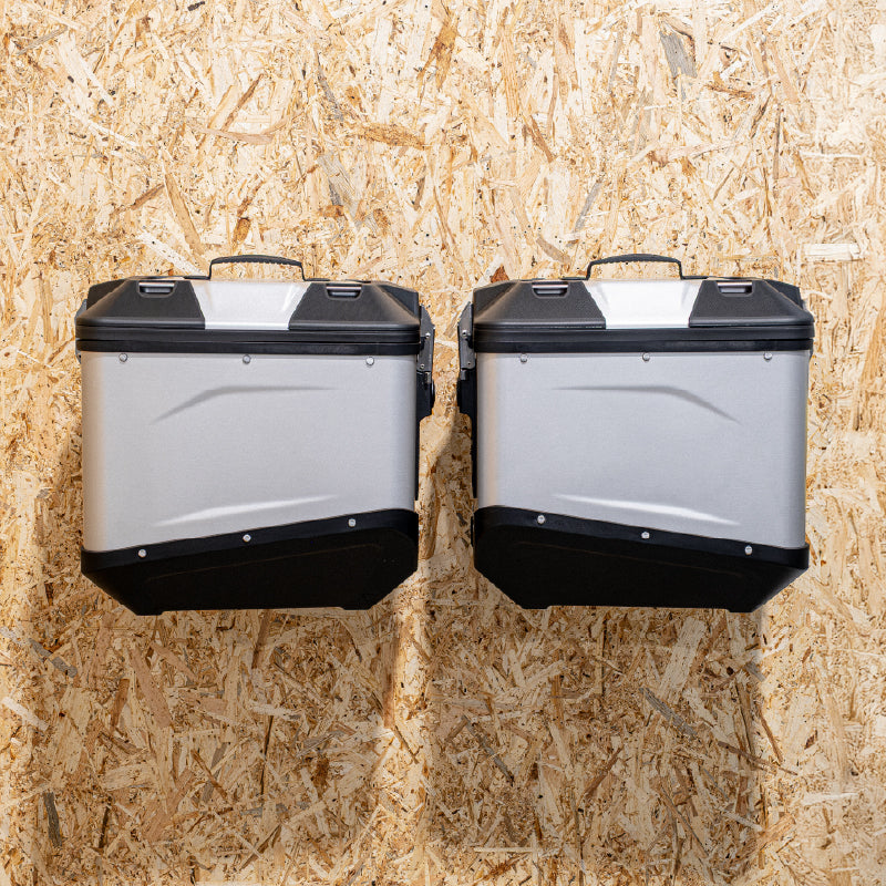 Evotech Aluminium Side Pannier Wall Mounting Brackets - Ducati Multistrada V4 Pikes Peak (2025+)