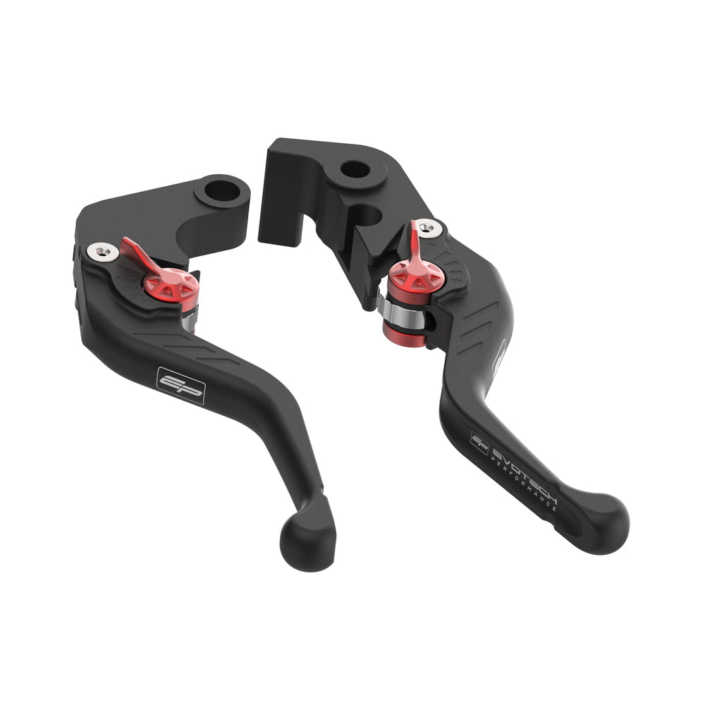 Evotech Evo Short Brake and Clutch Lever Set - Yamaha YZF-R125 (2014-2015)