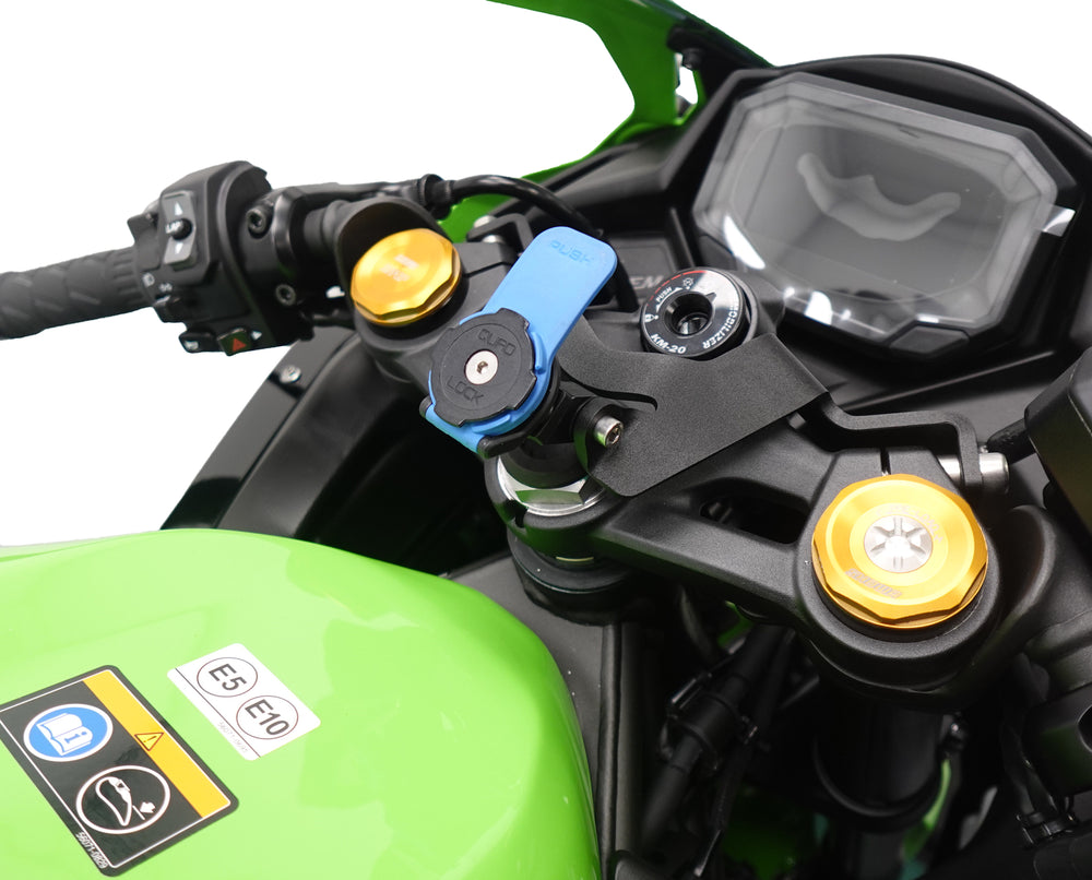 Evotech Quad Lock Sat Nav Mount - Kawasaki Ninja ZX-4R (2024+)