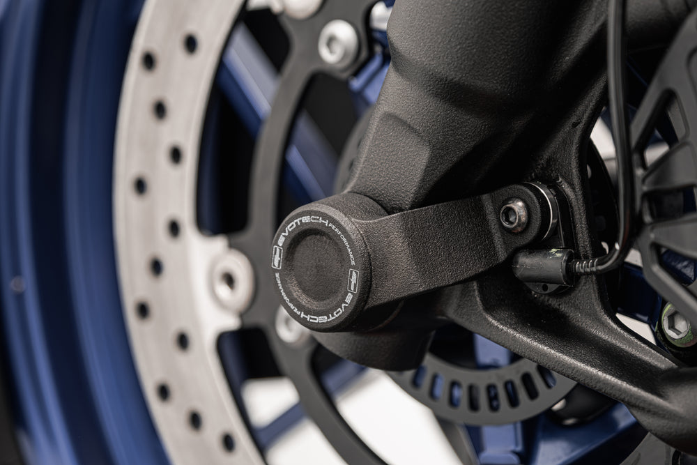 Evotech Front Spindle Bobbins - Yamaha Tracer 7 (2025+)
