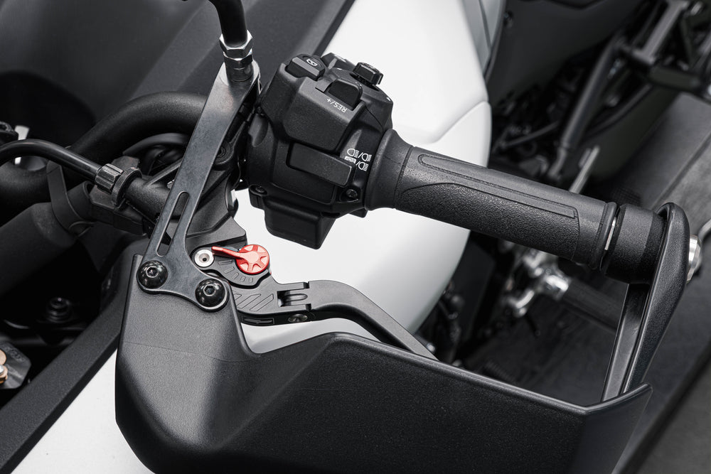 Evotech Evo Folding Clutch and Brake Lever Set - Yamaha Tracer 9 (2025+)